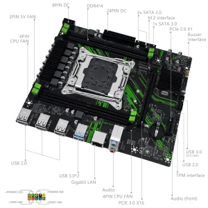 MACHINIST X99 PR9 LGA 2011-3 DDR4 Motherboard