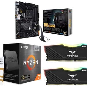 B550-PLUS WIFI II Ryzen 7 5800X3D Combo DDR4-2x8GB
