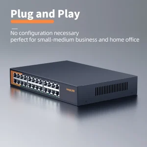 KeepLiNK 24-Port Gigabit Unmanaged Ethernet Switch